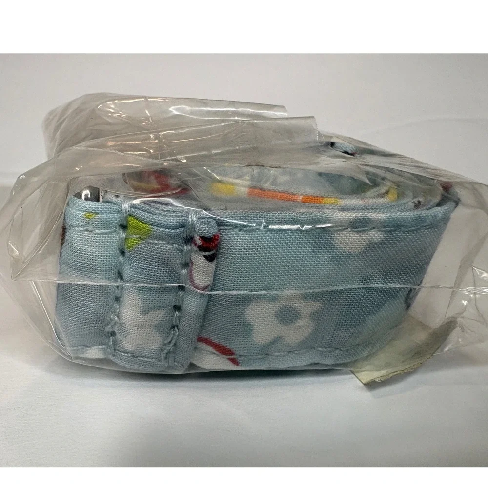 Vera Bradley Floating Garden Wide Lanyard NWT Sealed Retired ID Badge Key Rin